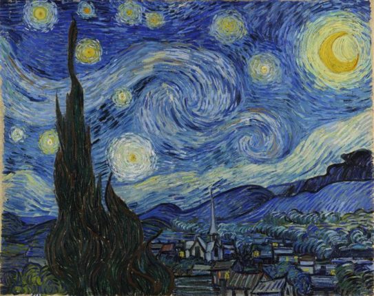 la nuit étoilée de van gogh