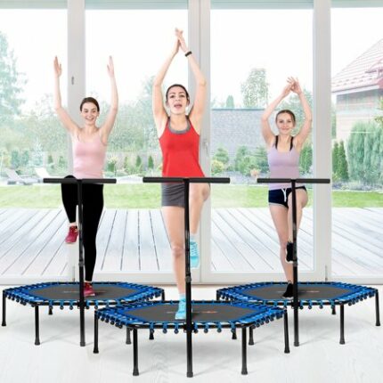 sport avec trampoline