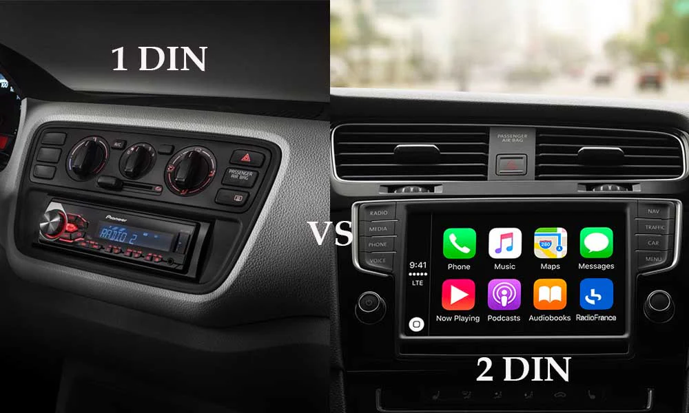 Autoradio 1 din vs 2 din